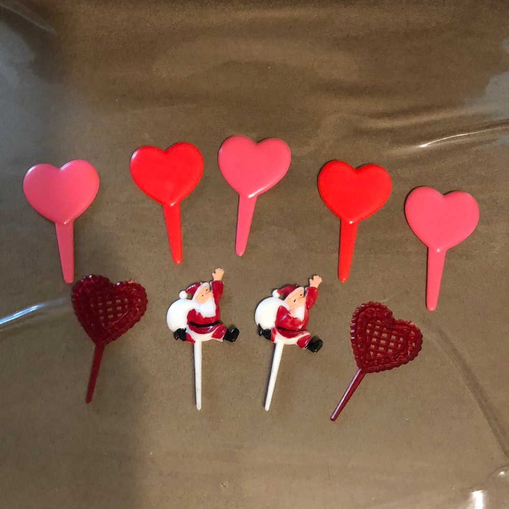 Valentines💌 & Christmas Cake/Cupcake Decorations❤️💘💌🥰